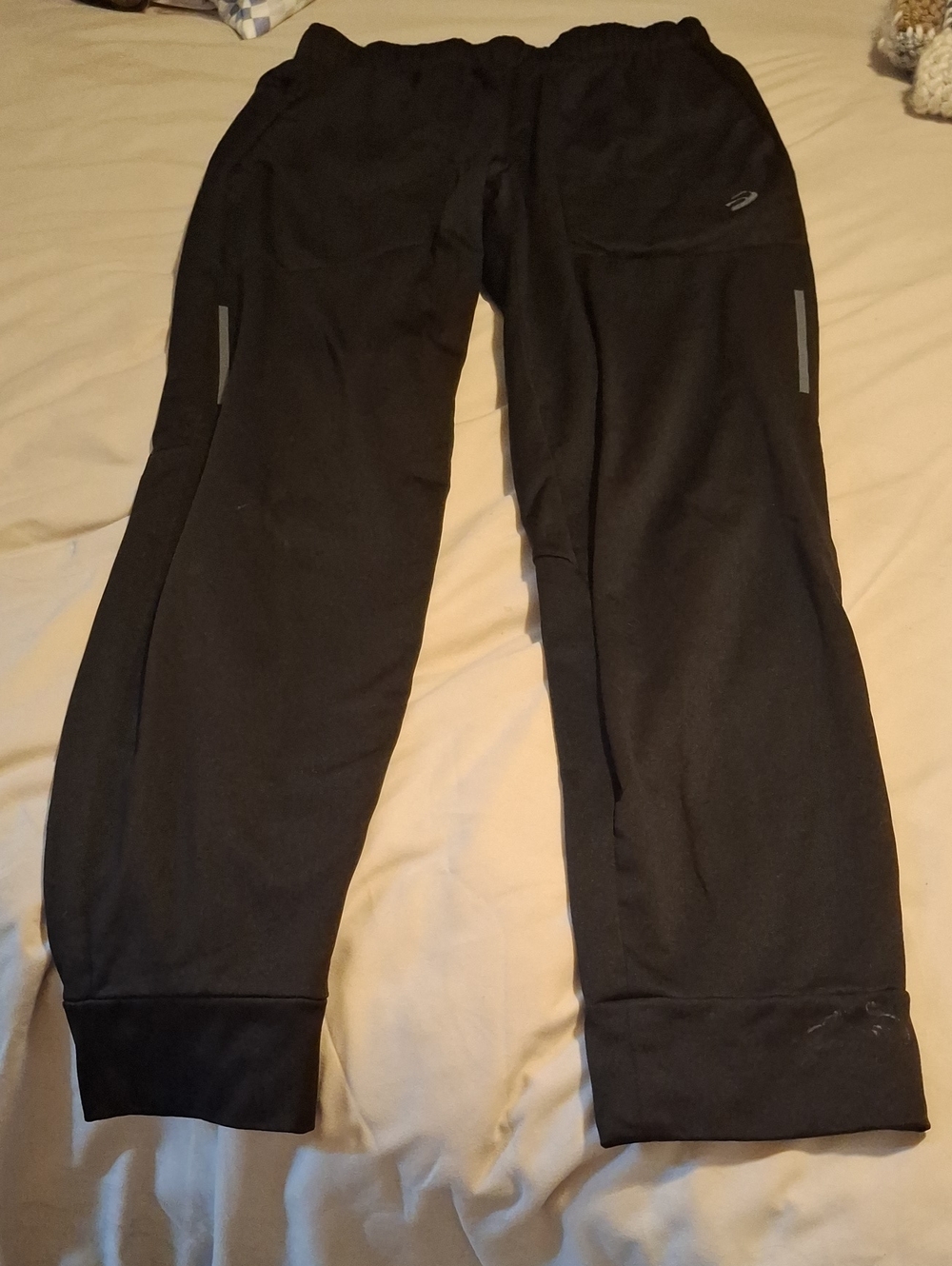 Men's Asics Black Joggers